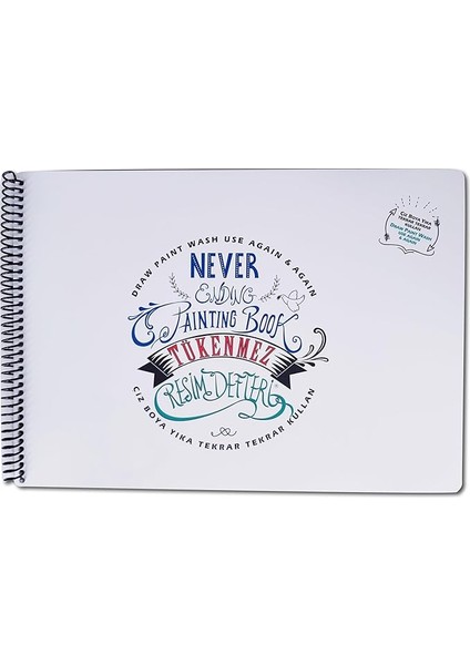 Mat Tükenmez Resim Defteri