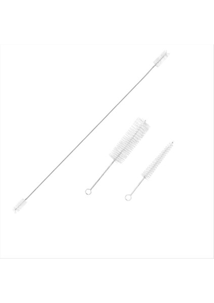 3pcs Fransız Boynuz Trombon Trompet Temizleme Seti Paslanmaz Çelik Naylon Fırça Müzik Aleti Temizleme Fırçası (Yurt Dışından) modelleri