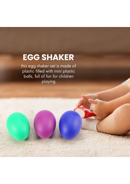 24 Adet Yumurta Çalkalayıcı Seti Paskalya Yumurtaları Maracas Yumurtalar Müzik Yumurtaları Paskalya Parti Için Plastik Yumurtalar Parti Malzemeleri Müzik Oyuncakları, 6 Renk (Yurt Dışından) modelleri