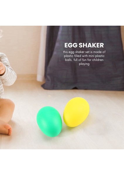 24 Adet Yumurta Çalkalayıcı Seti Paskalya Yumurtaları Maracas Yumurtalar Müzik Yumurtaları Paskalya Parti Için Plastik Yumurtalar Parti Malzemeleri Müzik Oyuncakları, 6 Renk (Yurt Dışından) fırsatları