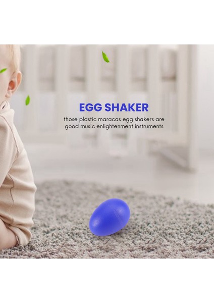 24 Adet Yumurta Çalkalayıcı Seti Paskalya Yumurtaları Maracas Yumurtalar Müzik Yumurtaları Paskalya Parti Için Plastik Yumurtalar Parti Malzemeleri Müzik Oyuncakları, 6 Renk (Yurt Dışından) indirimleri