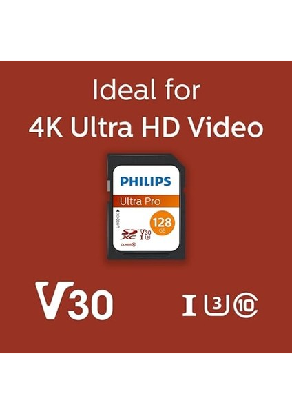 Ultra Pro 128GB Sdxc Uhs-I U3 V30 CLASS10 Hafıza Kartı modelleri