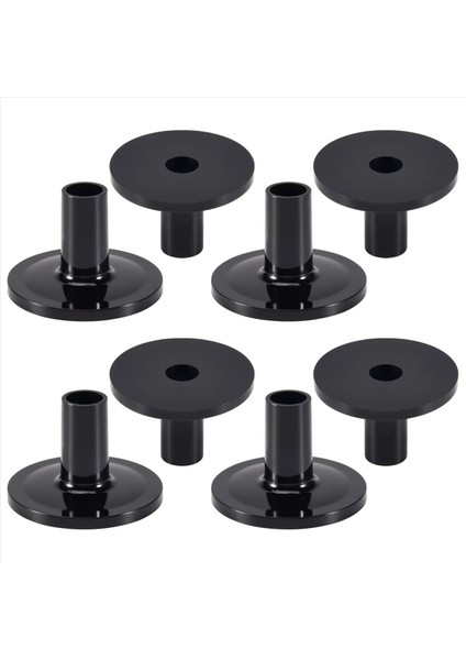 8pcs Zil Kolları 8pcs 38X26MM Siyah Davul Zerse Kılıf (Yurt Dışından) modelleri