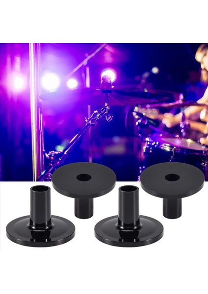 8pcs Zil Kolları 8pcs 38X26MM Siyah Davul Zerse Kılıf (Yurt Dışından) indirimleri