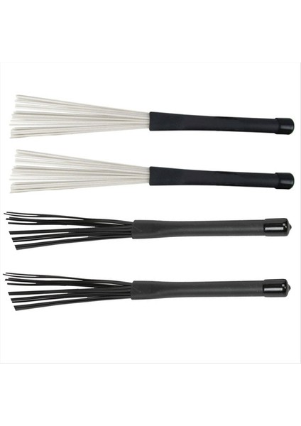 4 Paket Perküsyon Fırçaları, Davul Fırçaları, Trampet Fırçaları, Caz Davul Fırçaları, Perküsyon Davul Fırçaları (Yurt Dışından)