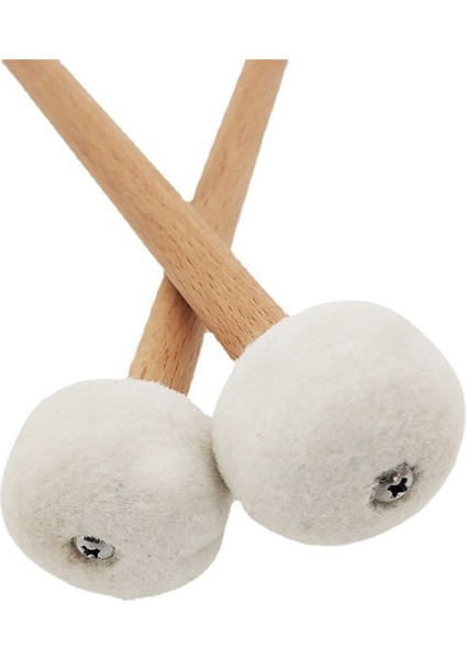 Perküsyon Aksesuarları S-05 Beyaz Kıta Kafası Timpani Ahşap Timpani Çekiç Yürüyüş Davul Drum Stick Tramp (Yurt Dışından) modelleri