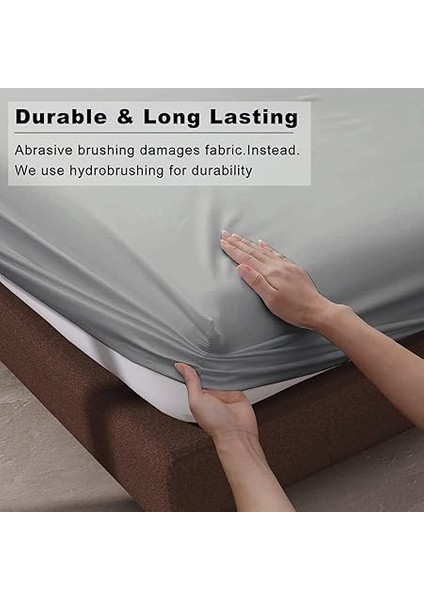 2 Adet Tek Kişilik Pamuklu Lastikli Çarşaf ve Yastık Kılıfı Seti Nevresim Takımı (Karışık Renk) fiyatları