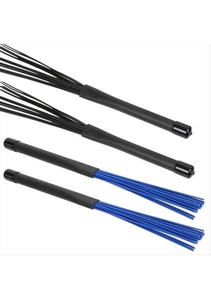 Rahat Kauçuk Saplı Geri Çekilebilir Tel Fırça Davul Çubuk Fırçası (Yurt Dışından)