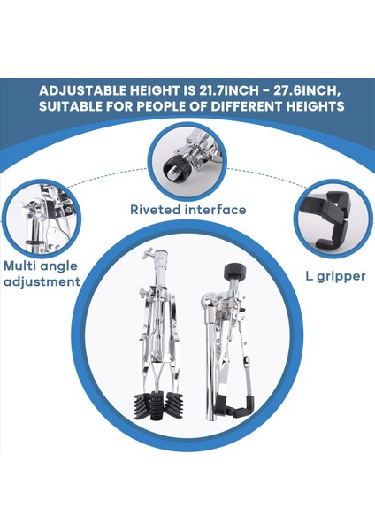 Trampet Standı, Konser Trampet Standları Ayarlanabilir Trampet Stand 8 Inç-14 Inç Davul, Çelik Dil Davul Için (Yurt Dışından) fırsatları