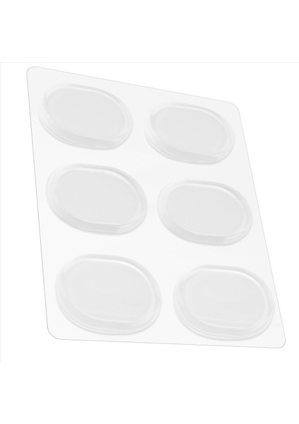 6pcs/set Trampet Drum Sessiz Ped Davul Damper Jel Pedler Trampet Tom Davul Susturucu Sessiz Şeffaf Perküsyon Enstrüman Aksesuarları (Şeffaf) (Yurt Dışından) fiyatları