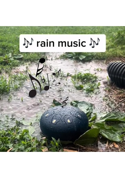 6 Inç 8 Ton Yağmur Davul Açık Çakra Davul Bahçesi Enstrümanı Yağmur Davul Eterik Davul H (Yurt Dışından) modelleri