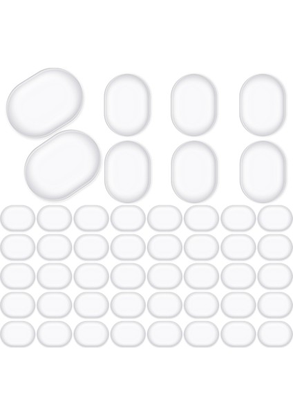 48 Pcs Davul Sönümleyicileri Jel Pedler Silikon Davul Susturucular Yumuşak Davul Sönümleyici Davul Sessiz Pedleri Nemlendiren Jel Pedi (Şeffaf) (Yurt Dışından) fiyatları