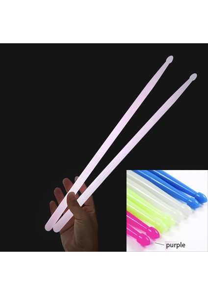 Floresan Davul Çubuğu 5A Aydınlık Davul Çubuğu Naylon Davul Çubuğu Işıklı Davul Çubuğu Pembe (Yurt Dışından) indirimleri