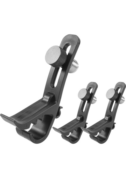 3 Adet Ayarlanabilir Klips Klipsli Şok Geçirmez Monte Mikrofon Montaj Kelepçesi Drum Montaj Mikrofon Tutucu Aksesuarlar (Yurt Dışından) modelleri