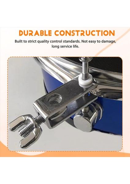 Davul Montaj Vidası Kelepçeler Ayarlanabilir Uzantı Klipsli Donanım Montaj Davul Seti Parçaları (Yurt Dışından) indirimleri