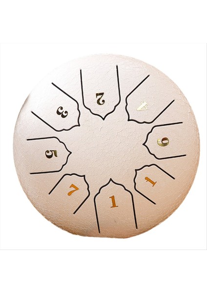 6 Inç 8 Tonlu Sesli Yağmur Davul Açık Yağmur Davul Perküsyon Enstrümanı Yoga Meditasyonu Özel Beyaz (Yurt Dışından) fırsatları