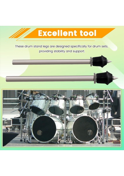 2 Adet Davul Bacakları Davul Bacak Kelepçesi Davul Seti Aksesuar Braketi Taşınabilir Profesyonel Aksesuarlar Kısa (Yurt Dışından) indirimleri