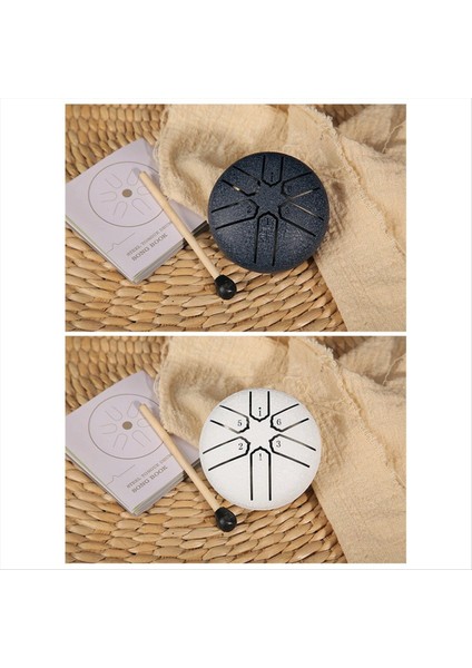 3 Inç 6 Ton Mini Içi Boş Davul Çelik Dil Davul Içi Boş Davul Endişe Davul Perküsyon Enstrümanı (Yurt Dışından) fiyatları