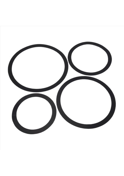 4pcs Perküsyon Sessiz Kapalı Pedler Davul Kiti Sessiz Pratiği Trampet Ped Sönümleyiciler Aksesuarları (Yurt Dışından) modelleri