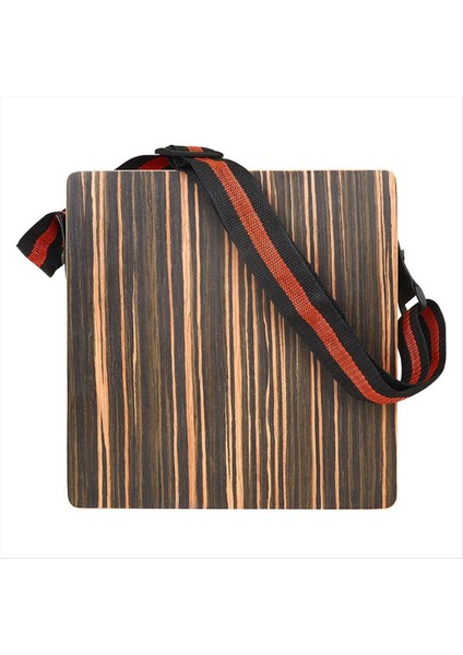 Seyahat Cajon Davul, Taşınabilir Ayarlanabilir Ton Kalın Ahşap Cajon Ayarlanabilir Kayış, Perküsyon Alet Kiti (Yurt Dışından) fırsatları