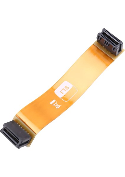 Nvidia Slı Asus Crossfire Ara Bağlantı Köprüsü Flex 100MM Pcı-E 1x 26PIN Kadın - Dişi Kablo (Yurt Dışından)