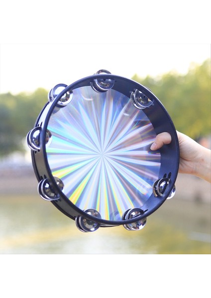 Lazer 10 Inç Elle Kranklı Tef, Çift Sıra Tef, Dans Tef, Orff Enstrüman El Davul (Yurt Dışından) fırsatları