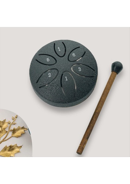 Dışarı Için Yağmur Davul, Çelik Dil Davul 6 Notlar 3 Inç Çakra Tank Davul Çelik Perküsyon Yastıklı Tokmak Mor (Yurt Dışından) fırsatları