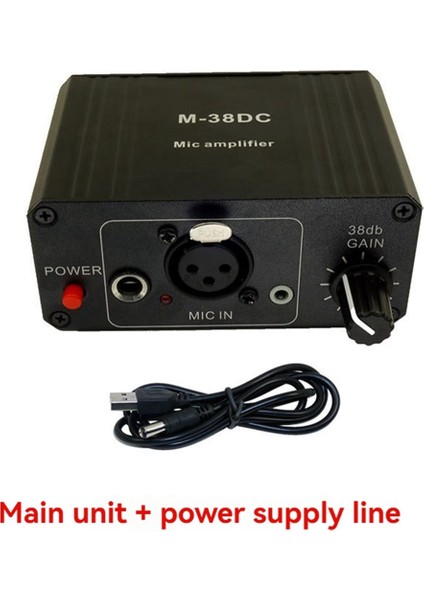 Taşınabilir Mikrofon Preamp Yüksek Kazançlı 48V Fantom Güç Xlr Çıkışlı Mikrofon Preamplifikatörü Dinamik ve Kondenser Mikrofon Için (Yurt Dışından) indirimleri