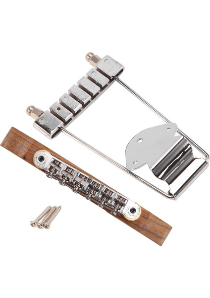 Elektro Gitar Köprüsü Ayarlanabilir Gül Ağacı Taban Köprü Kuyruk Parçası Caz Gitar Aksesuarları Için Set (Yurt Dışından) modelleri