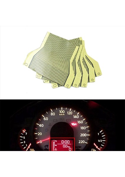 20 Adet Araç Enstrüman Teşhis LCD Ekran Ekran Şerit Düz Kablo Vw Fox Golf G4 Şerit Piksel Onarım Konnektörü (Yurt Dışından) modelleri