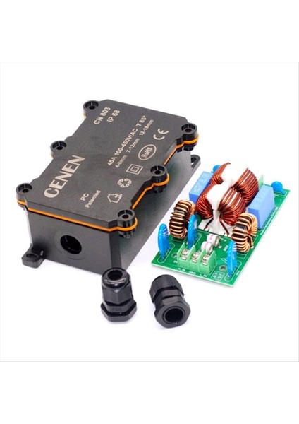 110V 220V Ac Emı Filtresi Harici Yıldırım-Anti-In-In-In-In-In-In-In-In-In-In-In-In-In-Interference Filtreleme Kart 20A Kabuklu (Yurt Dışından)