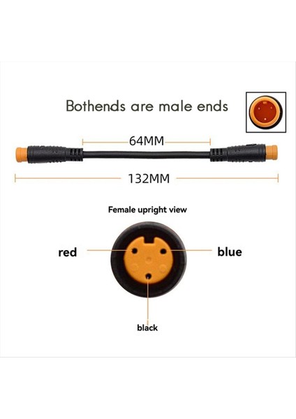 3 Pin E-Bisiklet Gaz Kelebeği Konektörleri Elektrik Bisikleti 3 Pin Sensör Başparmak Gaz Kelebeği Motoru B (Yurt Dışından) modelleri