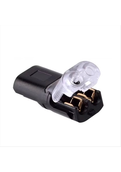 100 Adet 2pin Yönlü Fiş Su Geçirmez Elektrik Konnektörü Araba Teli Kablo Elektrik Konnektör Şerit Terminal Bağlantısı (Yurt Dışından)