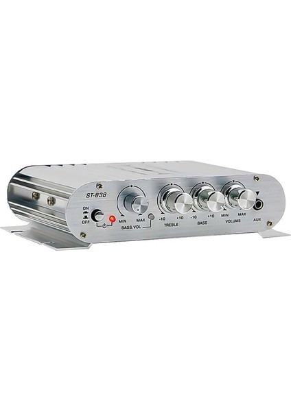 2x ST-838 Hifi 2 1 Kanal Güç Amplifikatörü 80WX2 Stereo Bas Ses Amp Subwoofer Çıkışı ile Ev Ses Amplifikatörü Beyaz (Yurt Dışından) fiyatları