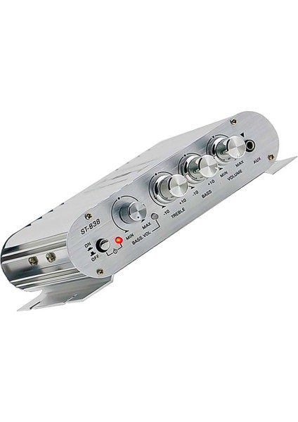 2x ST-838 Hifi 2 1 Kanal Güç Amplifikatörü 80WX2 Stereo Bas Ses Amp Subwoofer Çıkışı ile Ev Ses Amplifikatörü Beyaz (Yurt Dışından) fırsatları