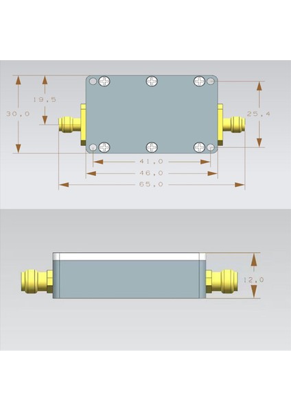 2x 50M-6GHZ 20DB Rf Düşük Gürültü Amplifikatörü Lna Sürücü Alıcı Sinyali Ham Radyo Fm Vhf Uhf Sdr Lna Amplifikatör (Yurt Dışından) fiyatları