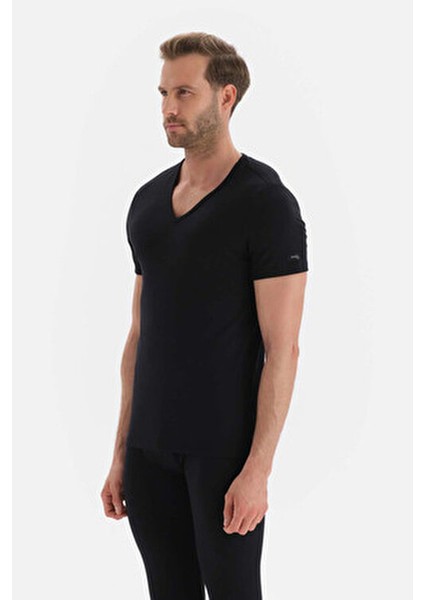 Erkek Termal T-Shirt Esnek ve Rahat Kullanım Sunan Özel Kumaş Isı Yalıtımı indirimleri