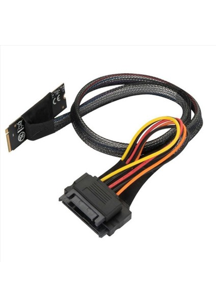 2x M2TO8639 M 2 M-Key - U 2 SFF-8639 Adaptör Kablosu Sata 15-Pin Dişi Konnektörlü (Yurt Dışından) fiyatları