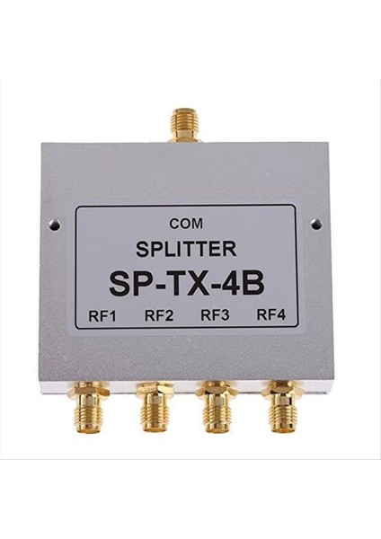 4 Yollu 8g Sma Güç Ayırıcı 1500MHZ-8000MHZ Sma Dişi 8ghz Güç Bölücü Sinyal Kablosu Ayırıcı Dişi Bölücü (Yurt Dışından)