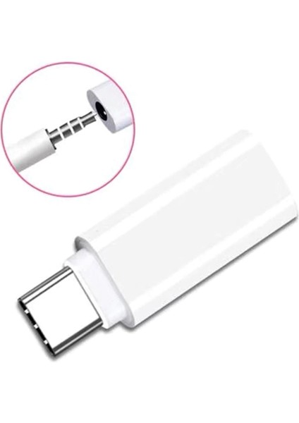 6 Adet Tip-C 3 5mm Jack Dönüştürücü Kulaklık Ses Adaptör Kablosu Tipi USB C 3 5 mm Kadın Kulaklık Aux Kablo Adaptörü (Yurt Dışından) modelleri