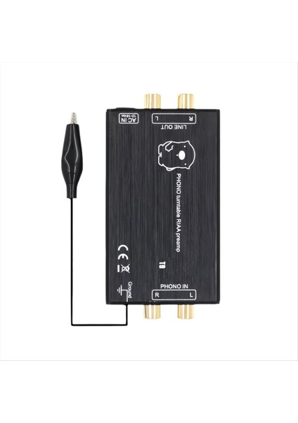 mm Fono Stage Preamp Lp Vinil Kayıt Oynatı Turntable Rıaa Preampifikatör Stereo Fonograf Öncesi Abd Fişi (Yurt Dışından)