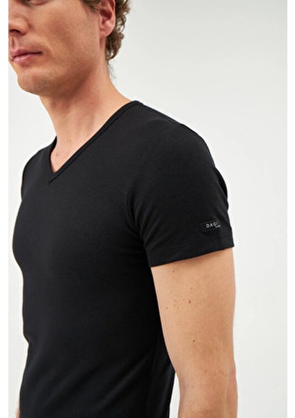 Erkek Termal T-Shirt Esnek ve Rahat Kullanım Sunan Özel Kumaş Isı Yalıtımı