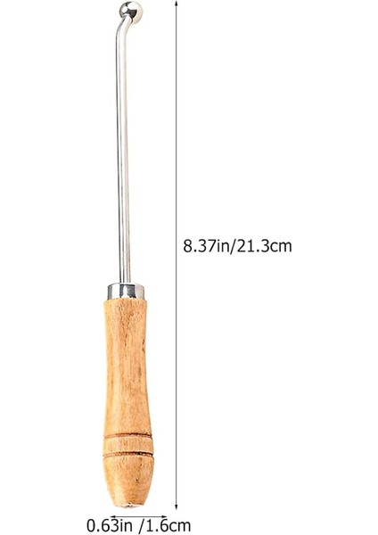 1 Set Trombon Trompet Aracı Trompet Ezik Onarım Aracı Trompet Trombon Korno Onarımı Için Ahşap Saplı fiyatları