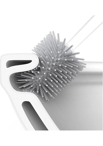 Wc Tuvalet Banyo Fırçası Klozet Fırçası Kare Siyah fırsatları