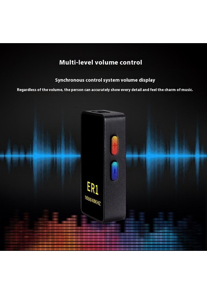 Kulaklık Amplifikatörü Hifi Kod Çözme Telefon Ses Kartı 16BIT/48KHZ Mac/windows/ios/android Için Taşınabilir Ses Kodlayıcı (Yurt Dışından) modelleri