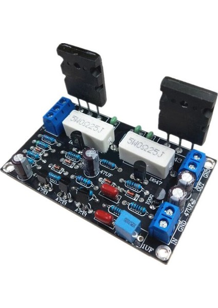 100 W 2SC5200 + 2SA1943 Hıfı Mono Kanal Ses Amplifikatörü Kurulu Çift DC35V Hoparlör Çıkışı Ev Sineması Dıy Projeleri Için (Yurt Dışından) fırsatları
