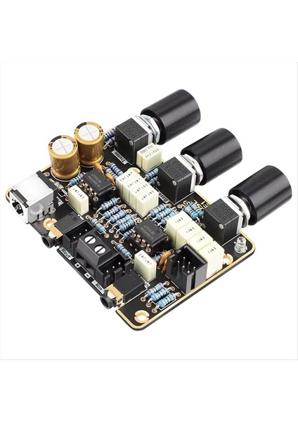 NE5532 Mını Preamistriatör Tonu Kartı Aktif Filtre Amplifikatör Preamp, Ev Sineması Için Ayar Hacmi Kontrolü (Yurt Dışından) fırsatları