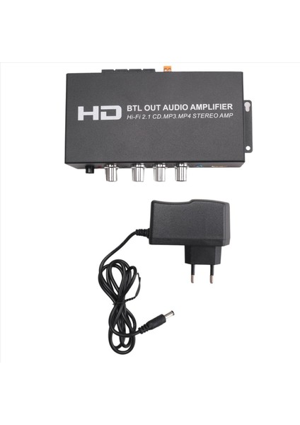 Hı-Fı 2 1ch Ses Amplifikatörü 160W+80W Bluetooth/hdmı Uyumlu / Ev/araba Için Rca /aux Bas/tiz Kontrolü Ab Fişi (Yurt Dışından)