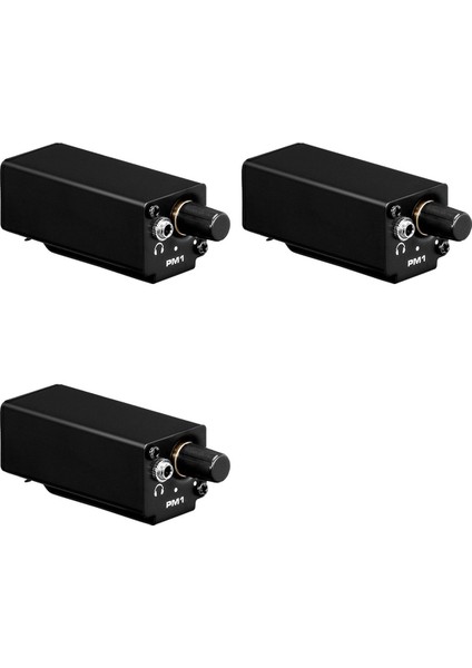 3x Kulaklık Amplifikatörü Pm1 Li Monitör Dj Sahne Müzik Izleme Için Taşınabilir Kulaklık Amplifikatörü Monitör (Yurt Dışından)