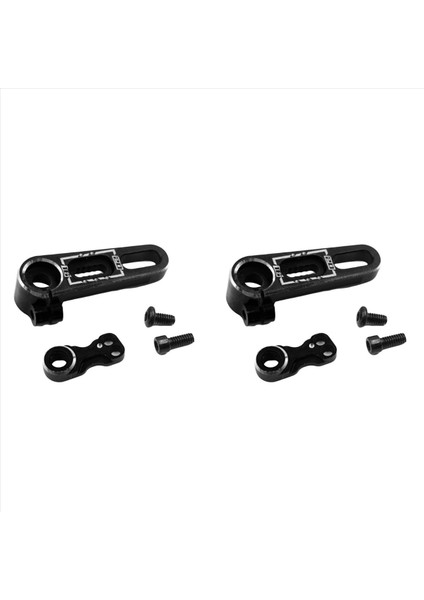 2x 25 T Alüminyum Alaşımlı Ayarlanabilir Servo Boynuz Evrensel Servo Kolları 25 Diş Direksiyon Kolu Rc Araba Kamyon Uçak Için (Yurt Dışından)